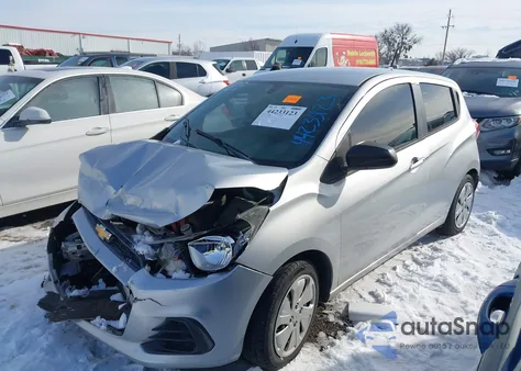 2017 Chevrolet Spark Ls Cvt из США, поврежденный, VIN KL8CB6SA6HC733012